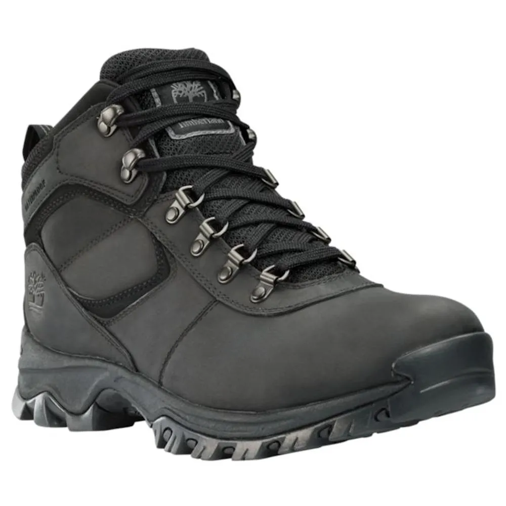 Timberland Men's Mt. Maddsen Mid Hiking Boots Black Waterproof