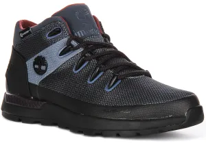 Timberland Sprint Trekker Mid Waterproof A6Crb In Navy For Men Shoes Timberland