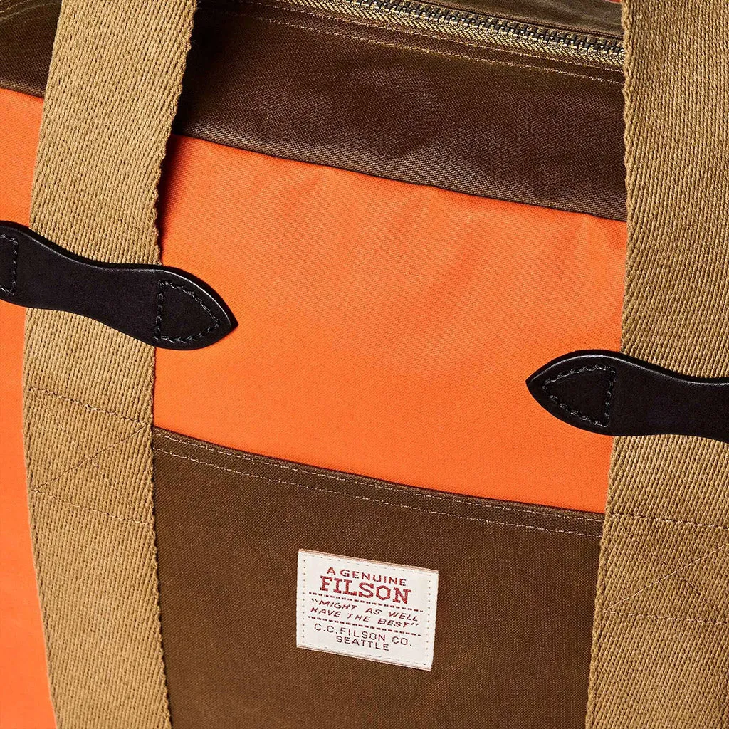 Tin Cloth Zipper Tote Bag Filson Clothing