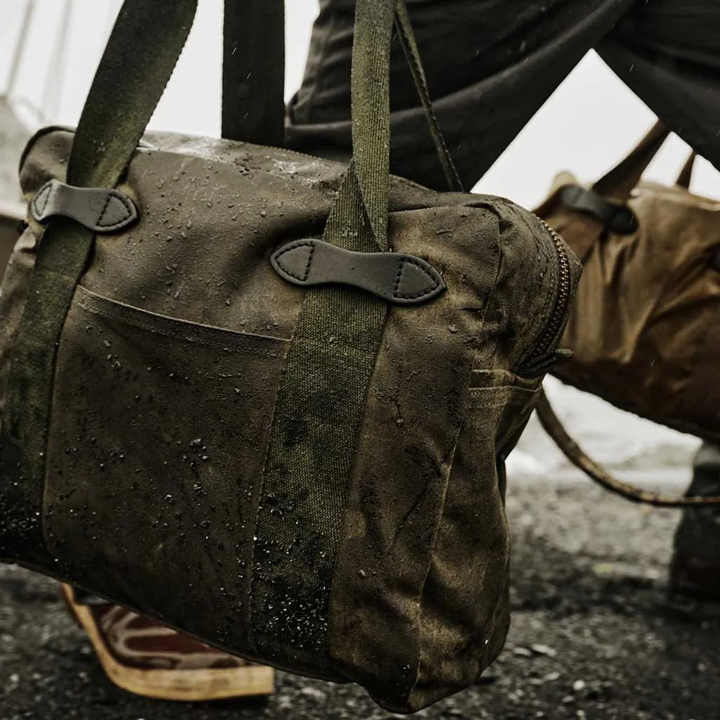 Tin Cloth Zipper Tote Bag Filson Clothing