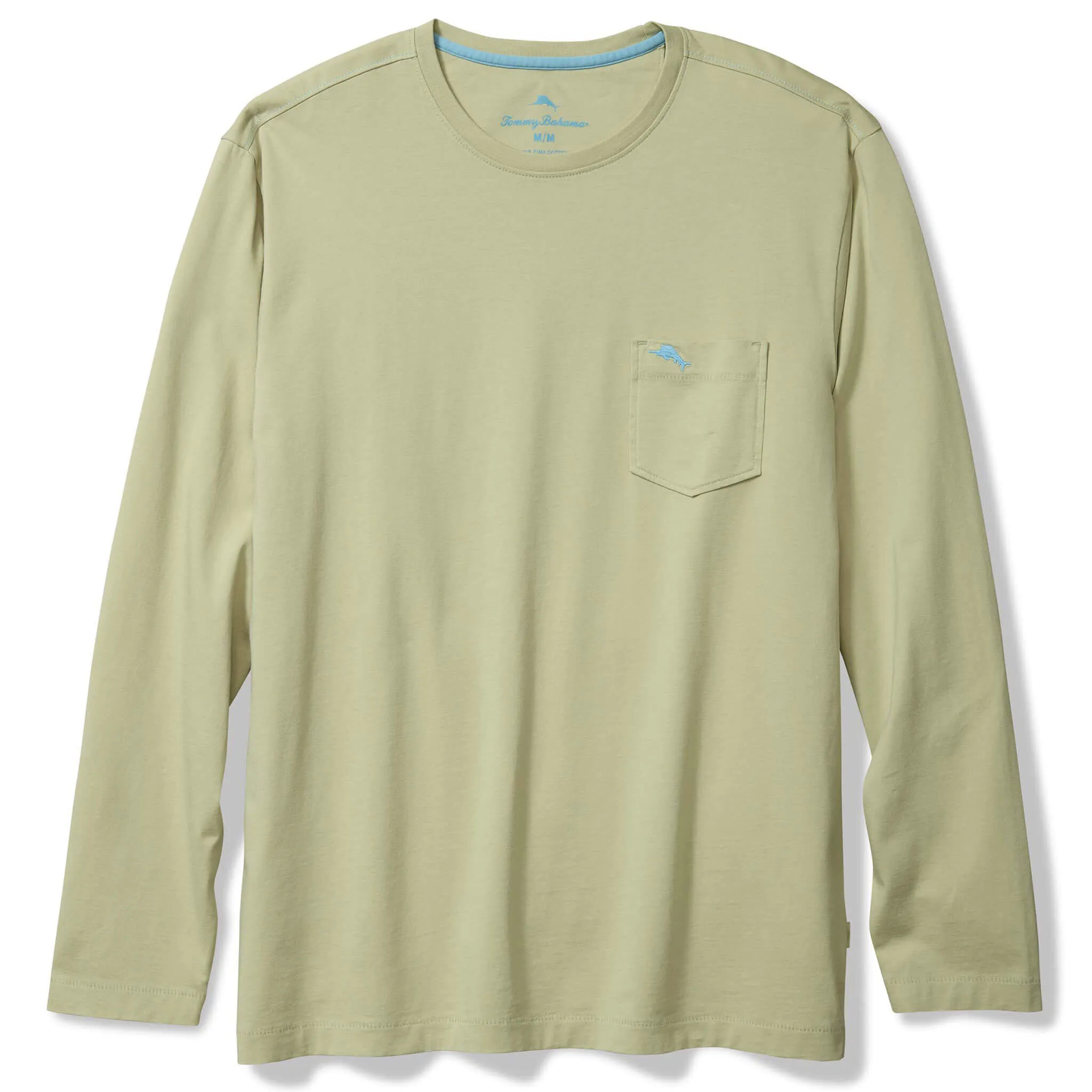 Tommy Bahama Men's New Bali Skyline Long Sleeve T-Shirt - Stormy Beach Mens Tommy Bahama