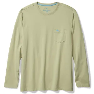Tommy Bahama Men's New Bali Skyline Long Sleeve T-Shirt - Stormy Beach Mens Tommy Bahama