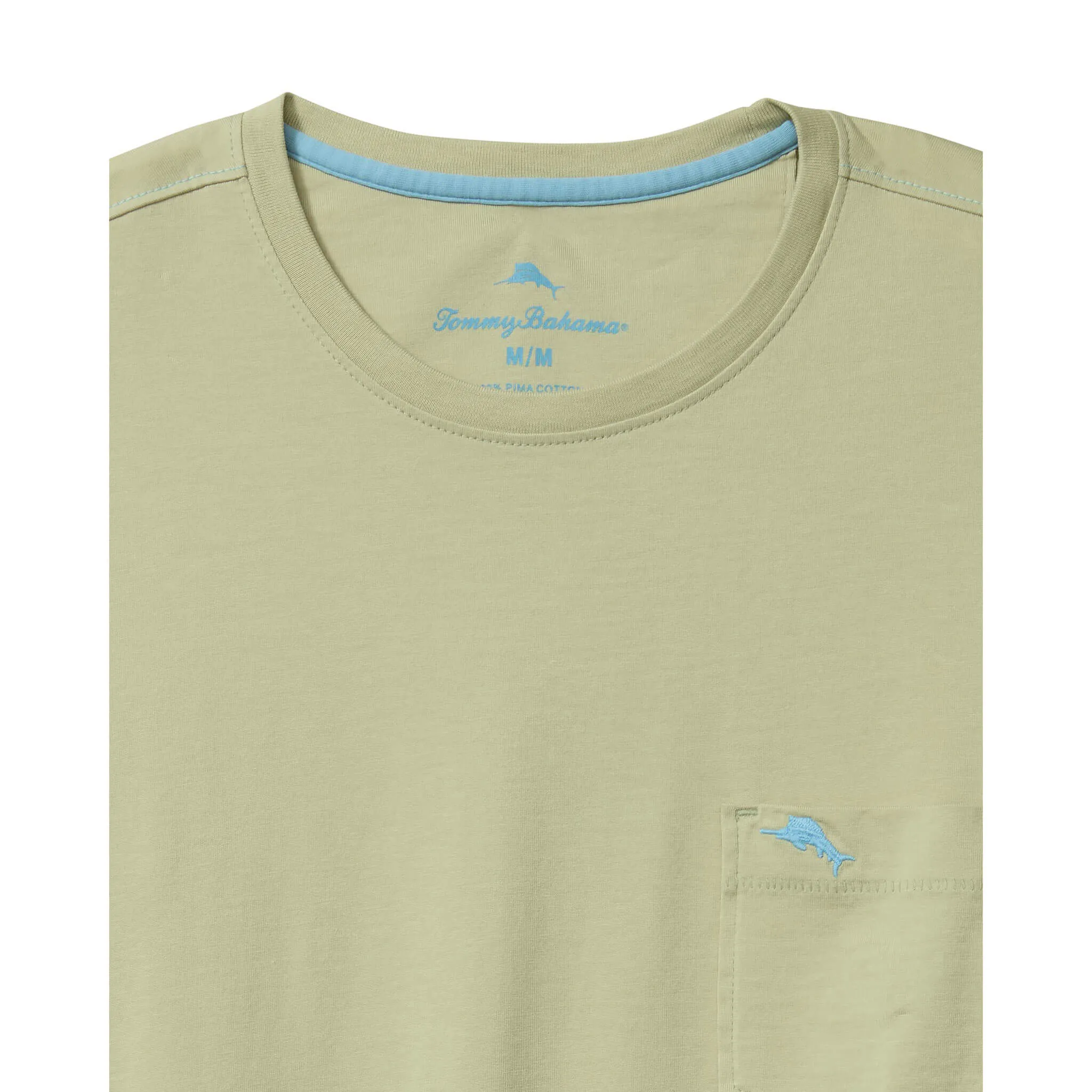 Tommy Bahama Men's New Bali Skyline Long Sleeve T-Shirt - Stormy Beach Mens Tommy Bahama