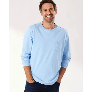 Tommy Bahama New Bali Skyline Long Sleeve T-Shirt - Lt Sky Mens Tommy Bahama
