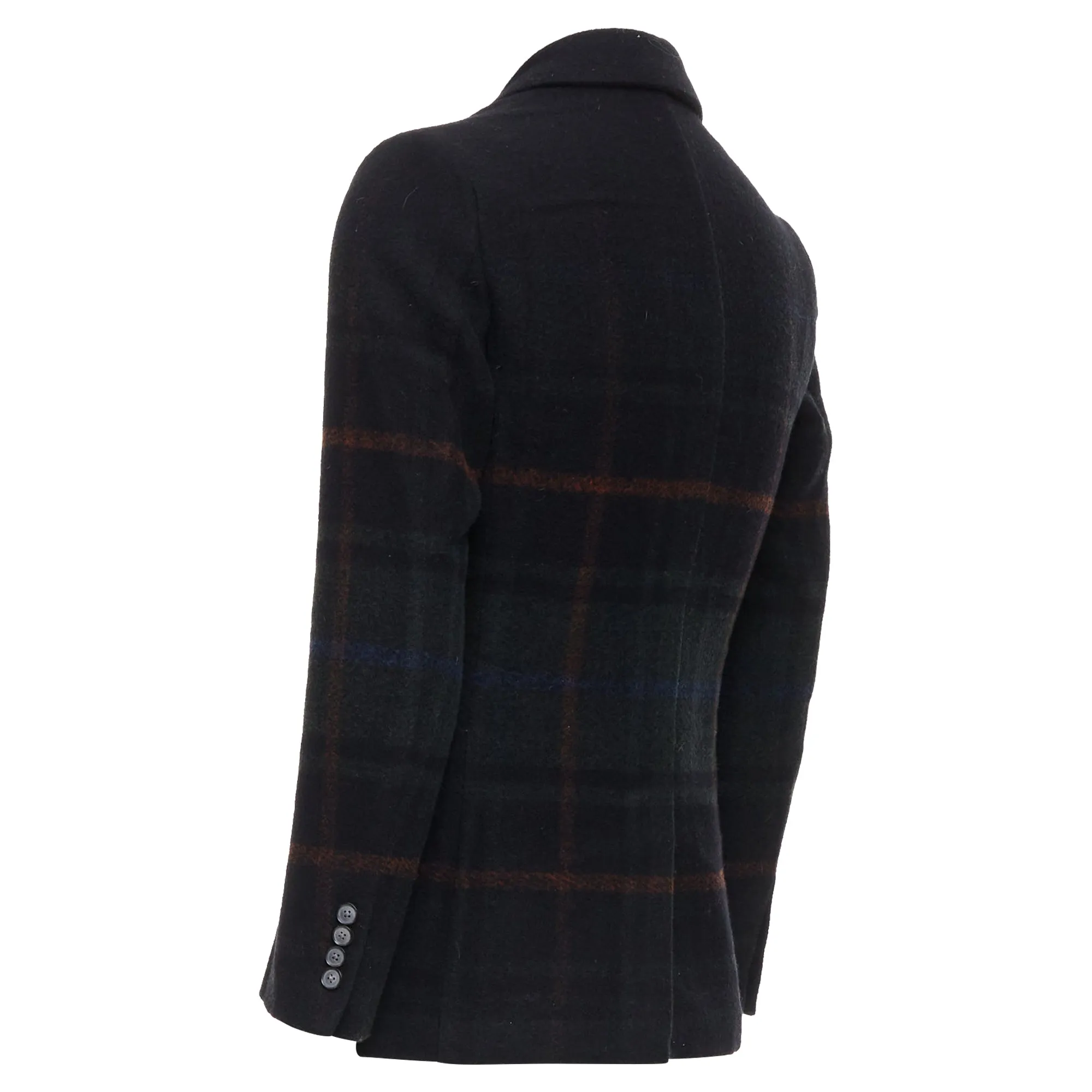 Tomorrowland Tartan Degrade Wool Blazer Jacket
