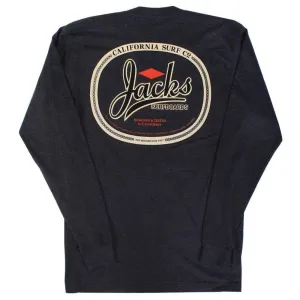 Trenton Classic L/S Tee - Charcoal Heather