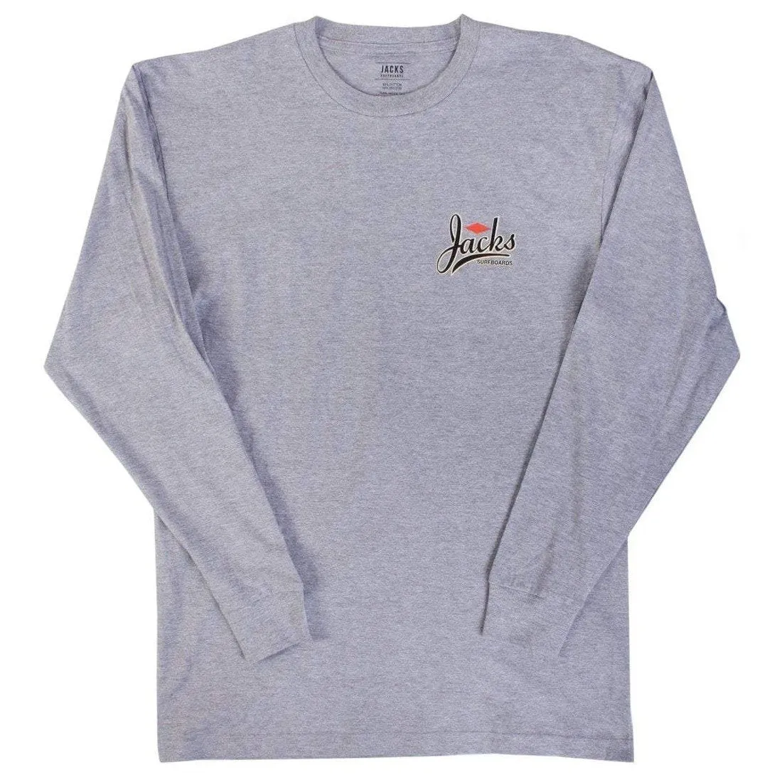 Trenton Classic L/S Tee - Heather Grey