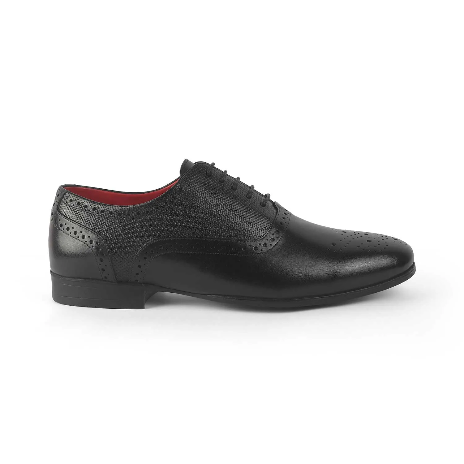 Tresmode Balsa Black Men's Leather Lace Ups
