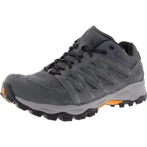 TRUCKEE Mens Lugged Sole Leather Hiking Shoes