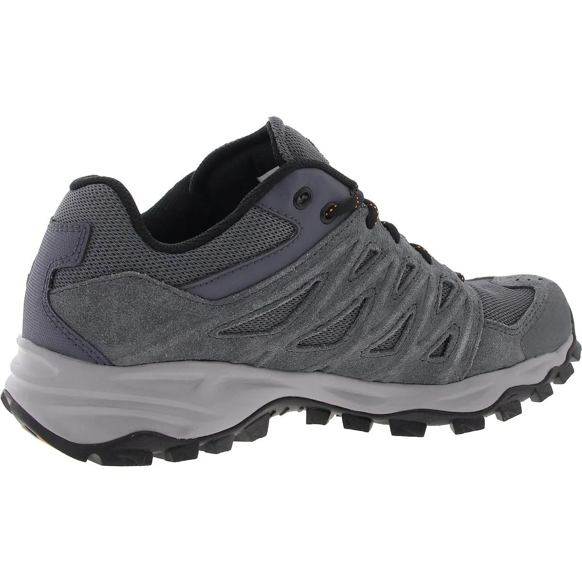 TRUCKEE Mens Lugged Sole Leather Hiking Shoes
