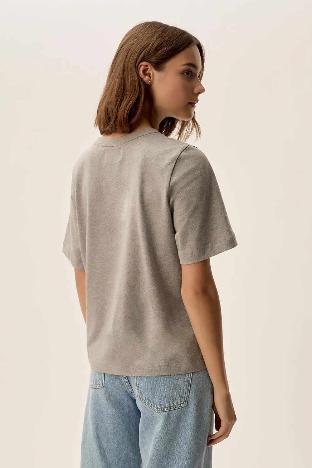 Tshirt Faya Gris-Chine