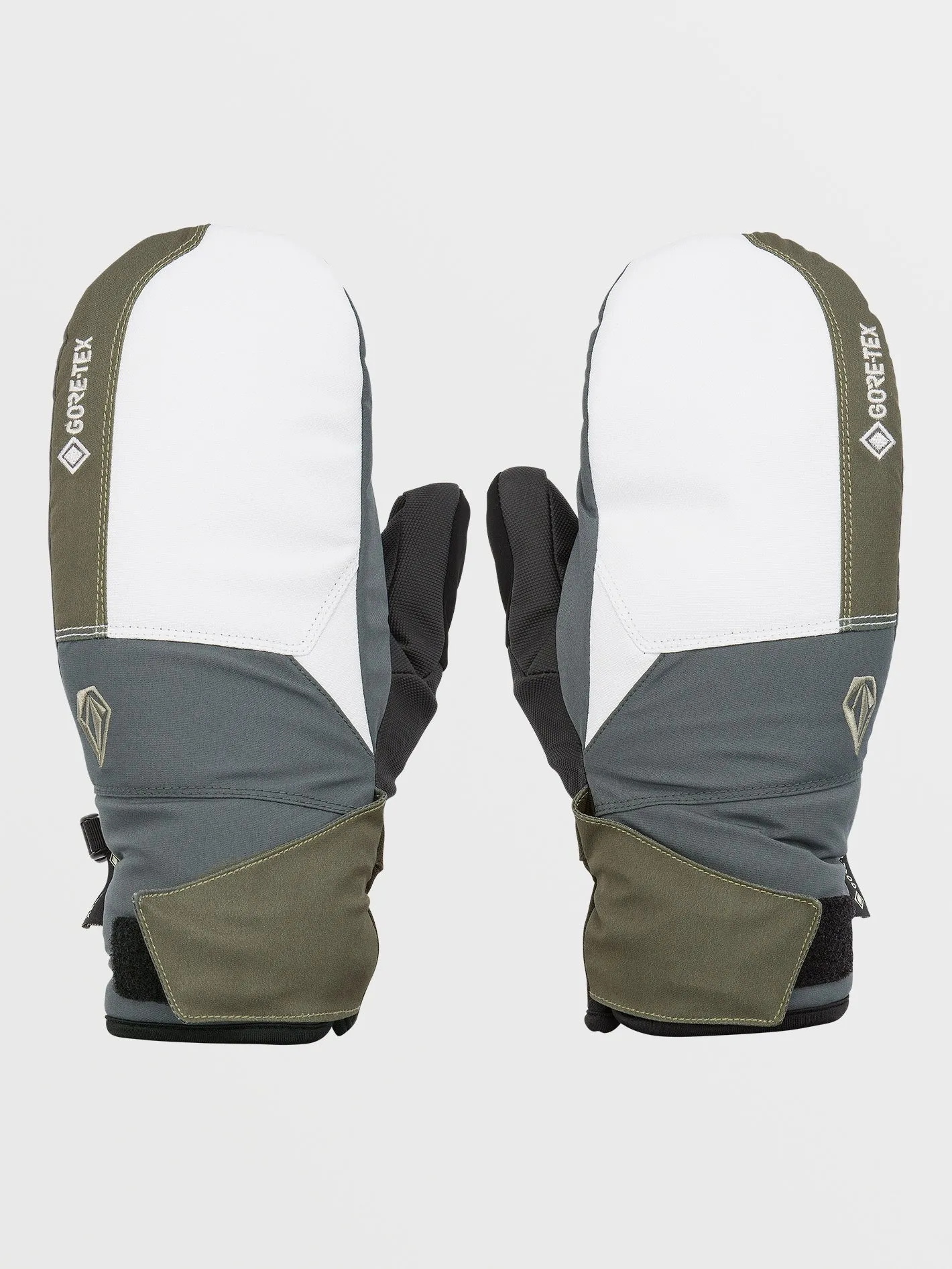 Volcom Stay Dry Gore-Tex Mitts Light Military Volcom