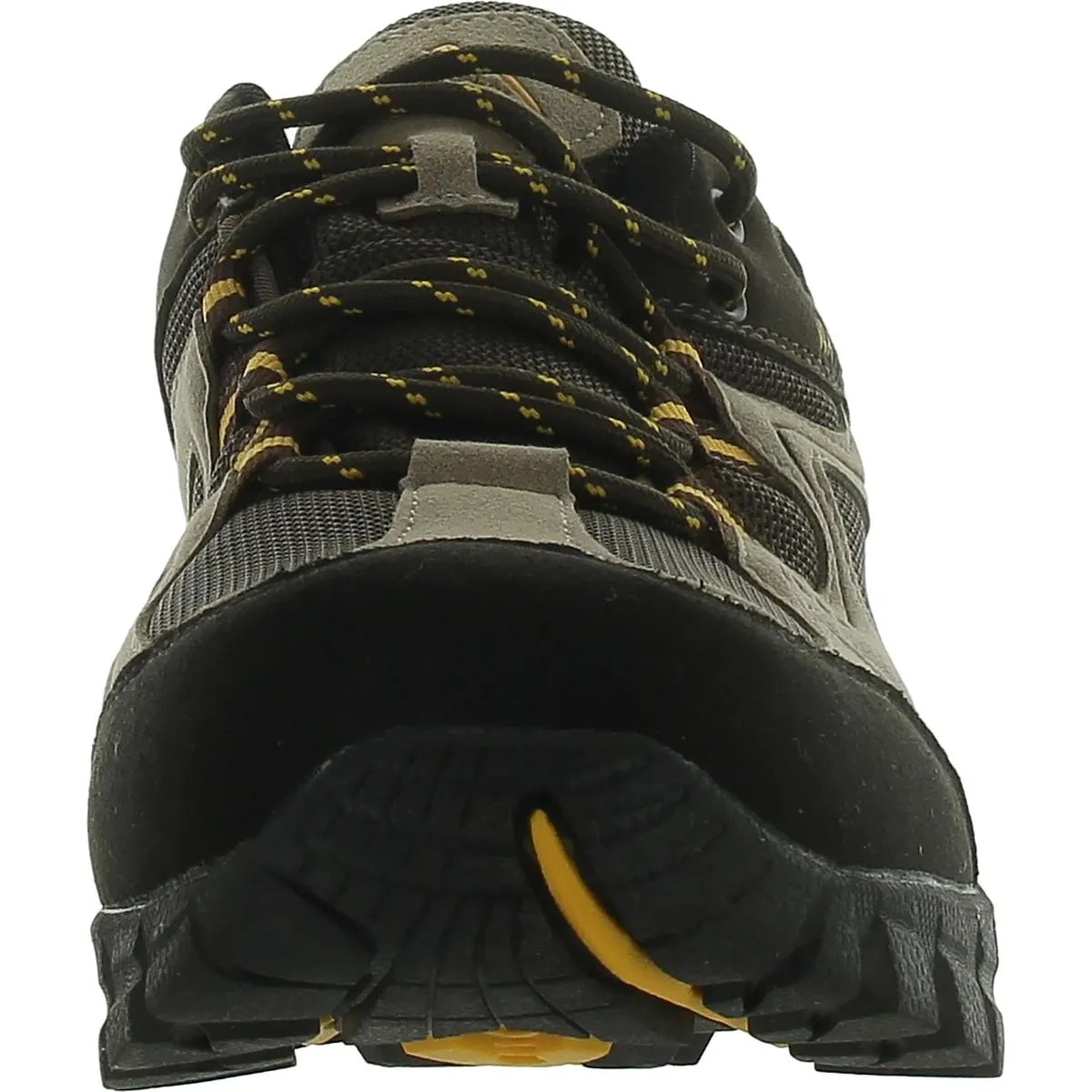 Womens Lace Up Solid Hiking Shoes
