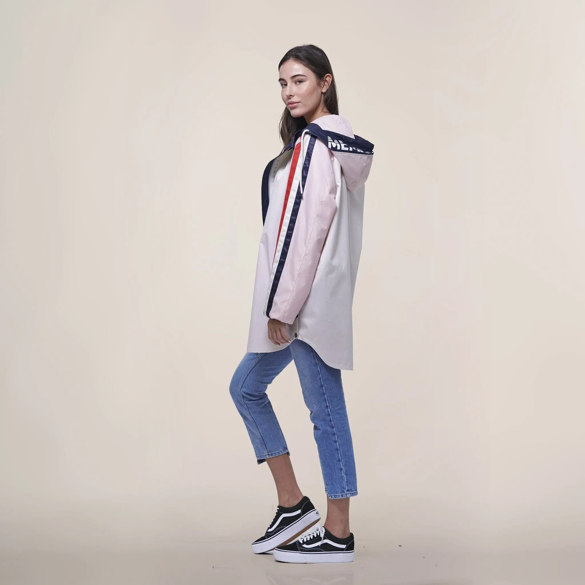 Women's Long Satin Twill Jacket