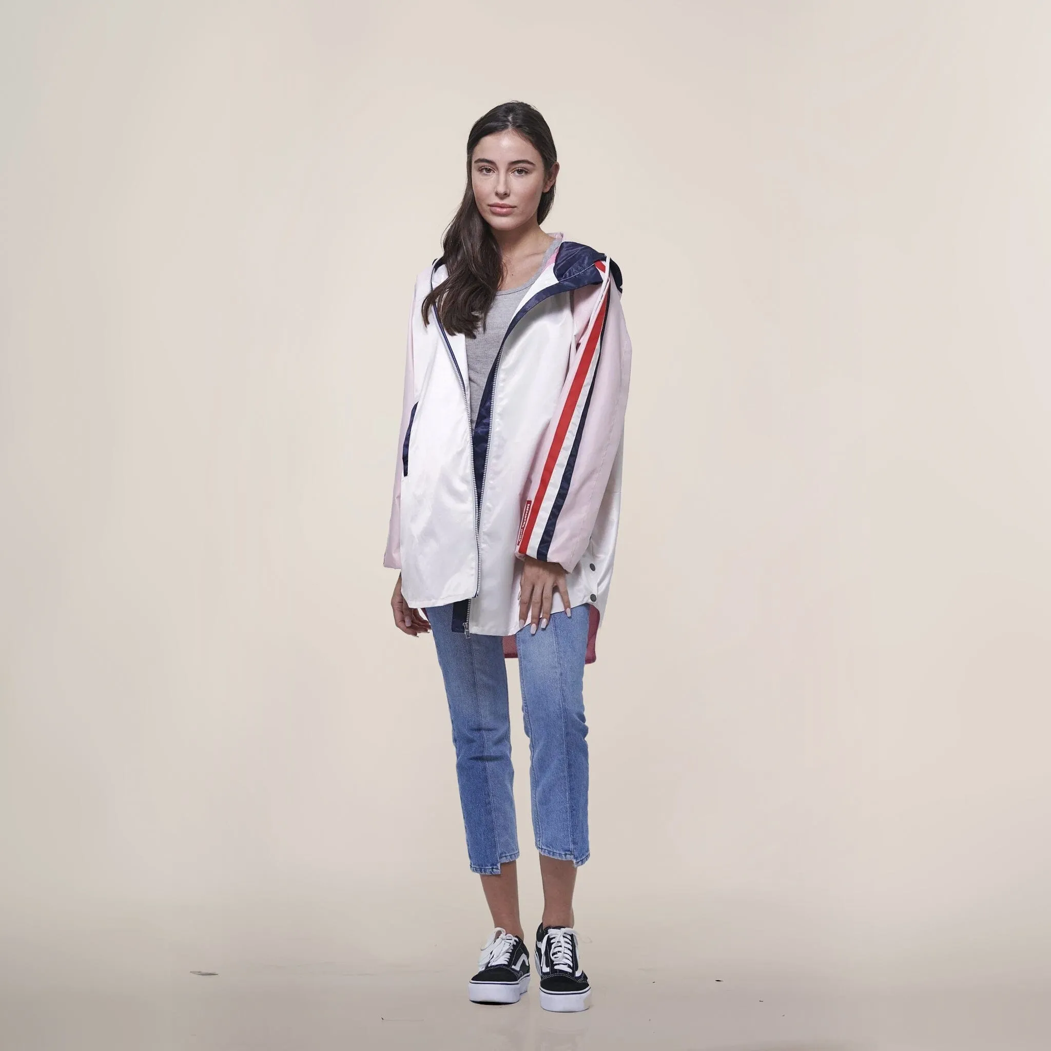 Women's Long Satin Twill Jacket
