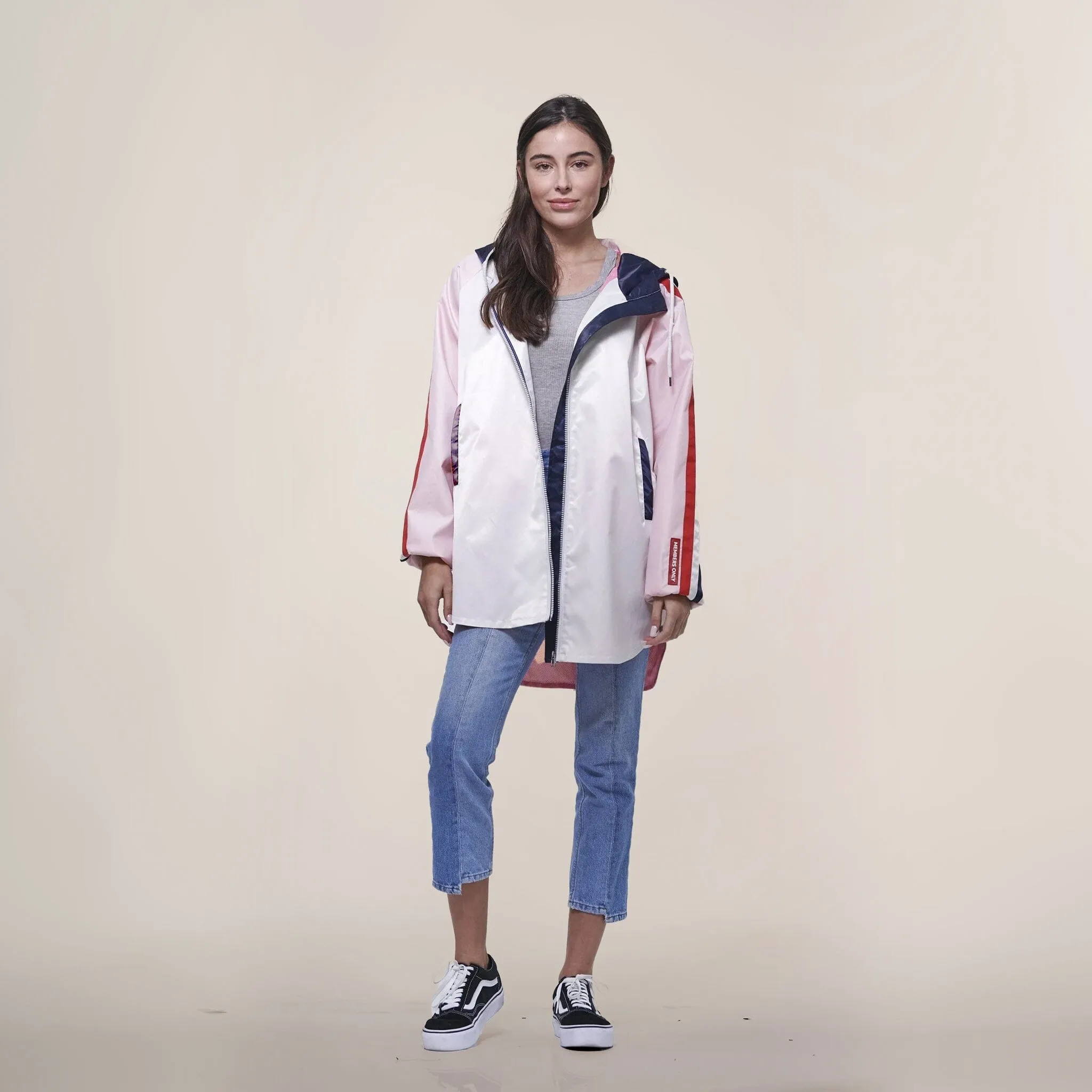 Women's Long Satin Twill Jacket