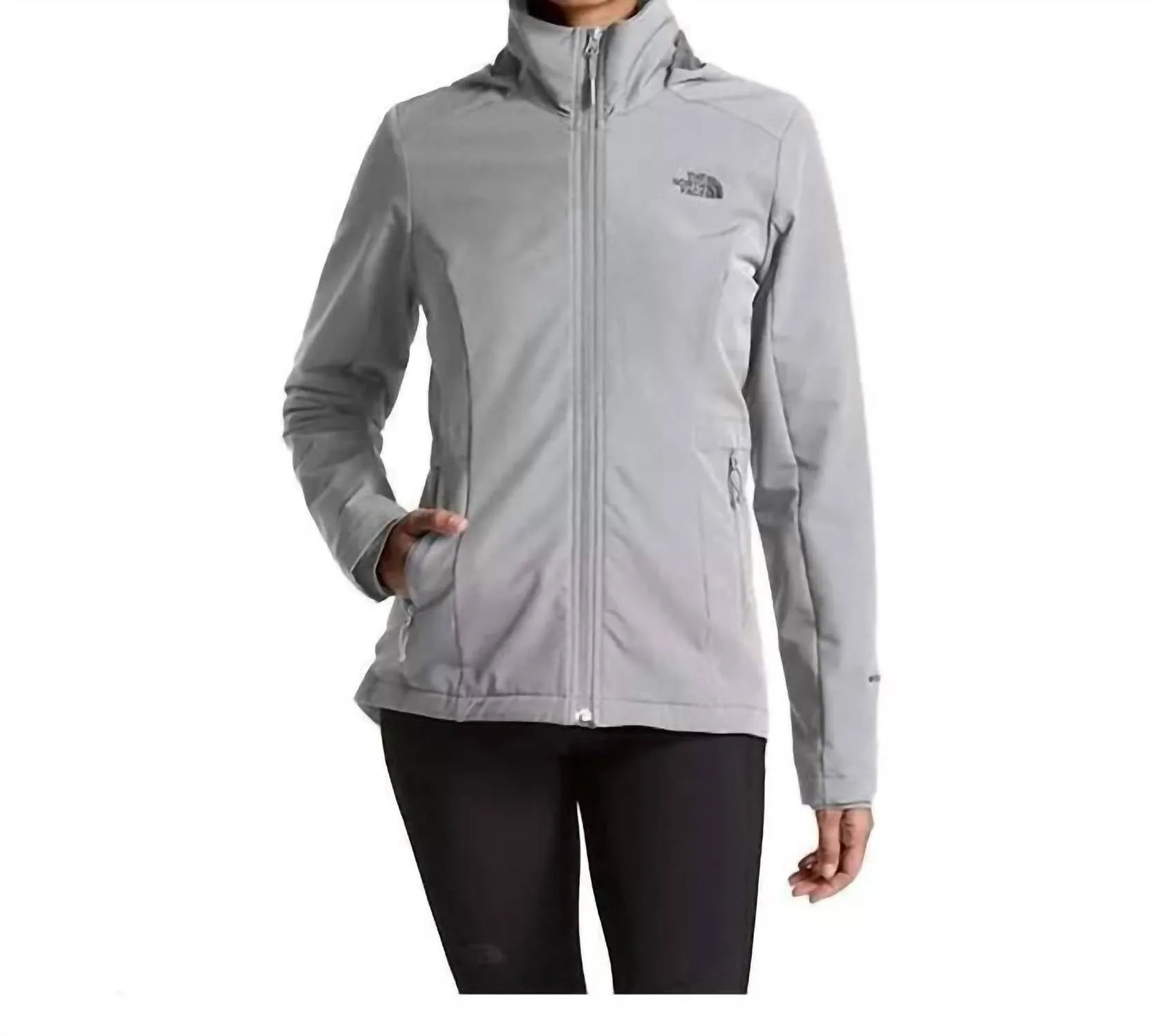 Women's Shelbe Raschel Hoodie In Mid Grey