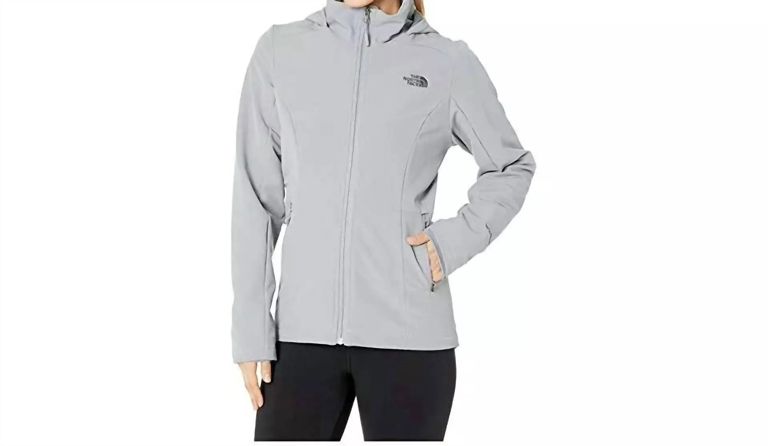 Women's Shelbe Raschel Hoodie In Mid Grey