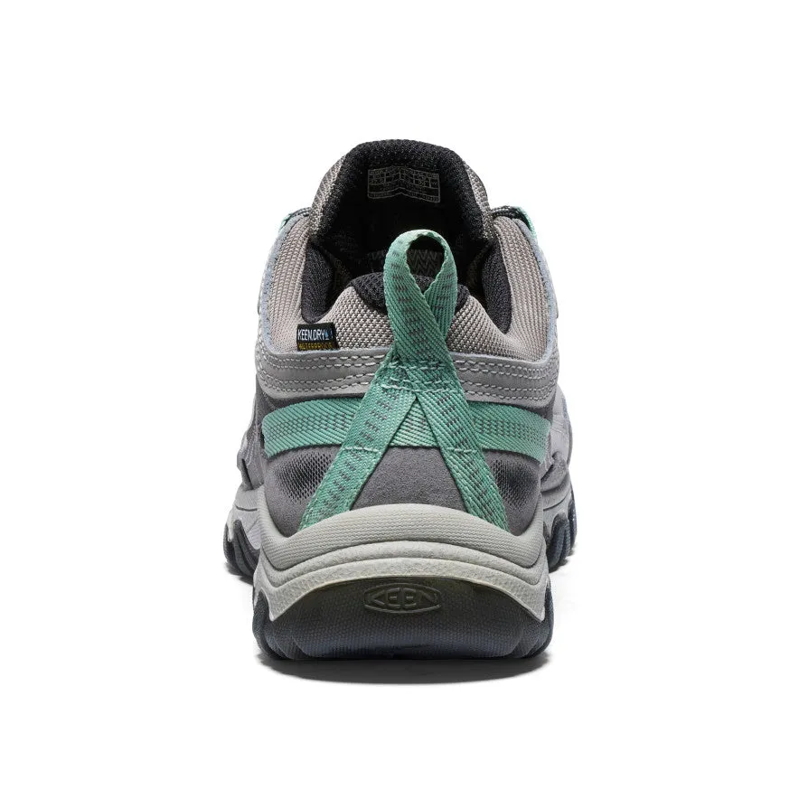 Women's Targhee IV Waterproof Hiking Shoe  |  Alloy/Granite Green